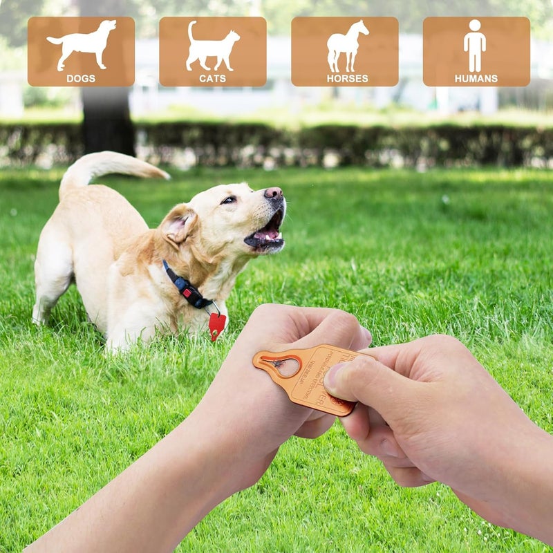 Wallace Forge Tick Remover Tool Portable with Tick Removal Tweezers Suitable for Pet and Humans, Safe and Reliable, Quick Highly Effective, Pain-Free, Essential Tick Remover Key Tools for Outdoor Activities-3 Pack - Image 5